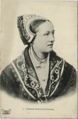 Costumes de Savoie - Tarentaise - Type