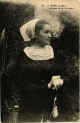 Le Croisic Costume de la Croisicaise Folklore