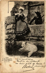 Bretagne A la Chapelle de Port-Blanc Folklore