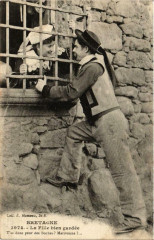 Bretagne La Fille bien gardee Folklore