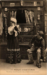 Bretagne Le Coucher de la Mariee Folklore