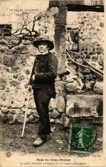 Le Velay Illustre Type du vieux Paysan Folklore
