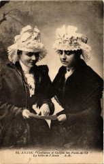 Anjou Costumes et Coiffes des Ponts-de-Ce Folklore