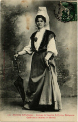 Env. de Parthenay Costume de Vautebis Reffann Folklore