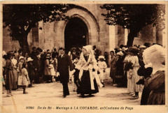 Ile de Re Mariage a La Couarde France Folklore