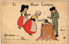 En Alsace Lorraine France Folklore