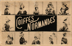 Coiffes Normandes France Folklore