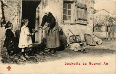 Souhaits du Nouvel An France Folklore