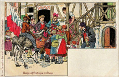 Usages et Costumes d'Alsace France Folklore -
													France
												
