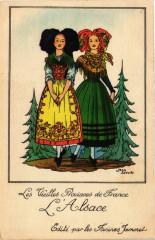 L'Alsace Les Vieilles Provinces de France France Folklore