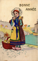 Bonne Année France Folklore