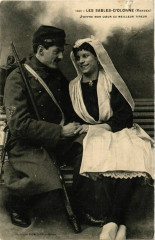 Les Sables d'Olonne J'offre mon coeur au milleur France Folklore