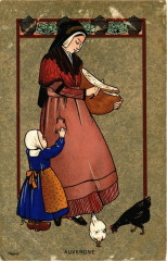 Auvergne France Folklore