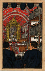 Basques a l'Eglise France Folklore -
													France
												