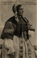 Pont l'Abbe Profil de la Coiffe France Folklore