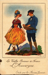 L'Auvergne Les Vieilles Provinces de France France Folklore