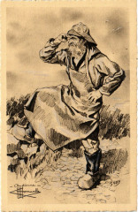 Audierne Types et Costumes France Folklore