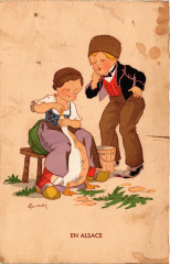 En Alsace France Folklore