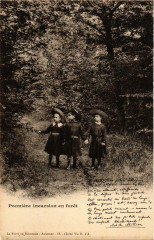 Premiere incursion en foret France Folklore