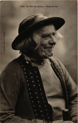 Un Ted Coz Breton Etude de tete France Folklore -
													France
												
