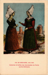 En Bretagne Costumes et Coiffes France Folklore