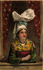 Coiffes Normandes Le Cotentin France Folklore