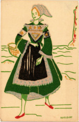Costume Regionaux Bretagne France Folklore