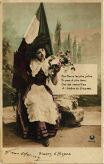 Fleurs d'Alsace France Folklore