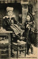 Qu'est ce que tu manges? Jeannic France Folklore
