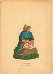 La Lavandiero La Laveuse France Folklore