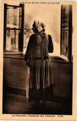 Le Glandon Costume des Villards France Folklore