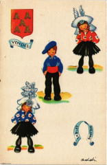 Vendée - Folklore - Types -
													France
												