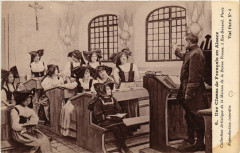 Une Classe de Francais en Alsace - Folklore - Types