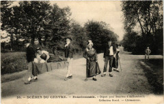 Scene du Centre - Bourbonnais - Folklore - Types