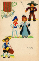 Provence - Folklore - Types