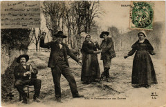 Presentation des Dames - La Bourreio d'Aubergno - Folklore