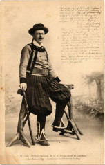 Poetes Bretons - Picquenard de Quimper - Folklore - Types