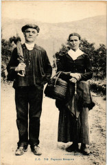 Paysans Basques - Folklore - Types