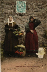 Paysannes des Environs de Lorient - Folklore - Types