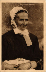 Paysanne Lorraine - Folklore - Types
