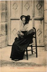 Paysanne Bourbonnaise - Folklore - Types
