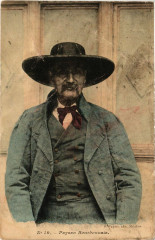 Paysan Bourbonnais - Folklore - Types