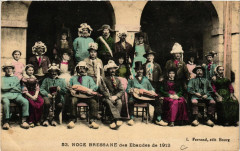 Noce Bressane des Ebaudes de 1913 - Folklore - Types