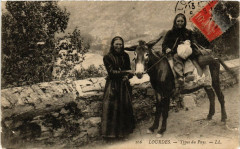 Lourdes - Types du Pays - Folklore - Types