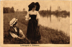 Lothringerin und Elsasserin - Folklore - Types
