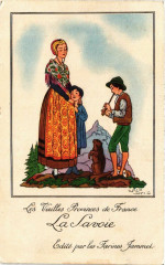 Les Vieilles Provinces de France - La Savoie - Folklore - Types