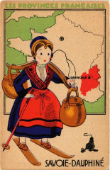 Les Provinces Francaises - Savoie-Dauphiné - Folklore - Types