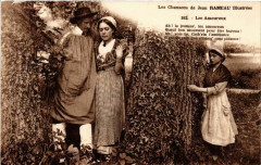 Les Amoureux - Les Chansons de Jean Rameau illustrées - Folklore