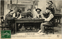 Le Bourbonnais - Le Repas de midi - Folklore - Types