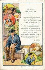 La Poule Aux Ceufs D'Or - La Fontaine - Folklore